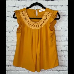 KARABEARNI Yellow M Top